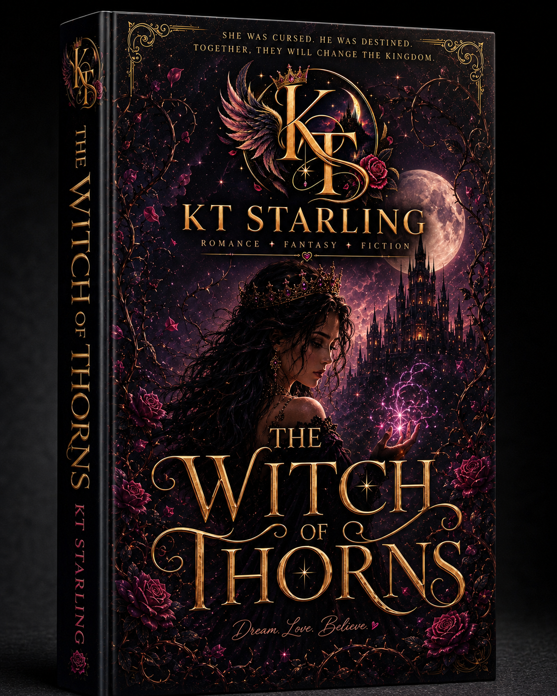 The Witch of Thorns book cover by KT Starling