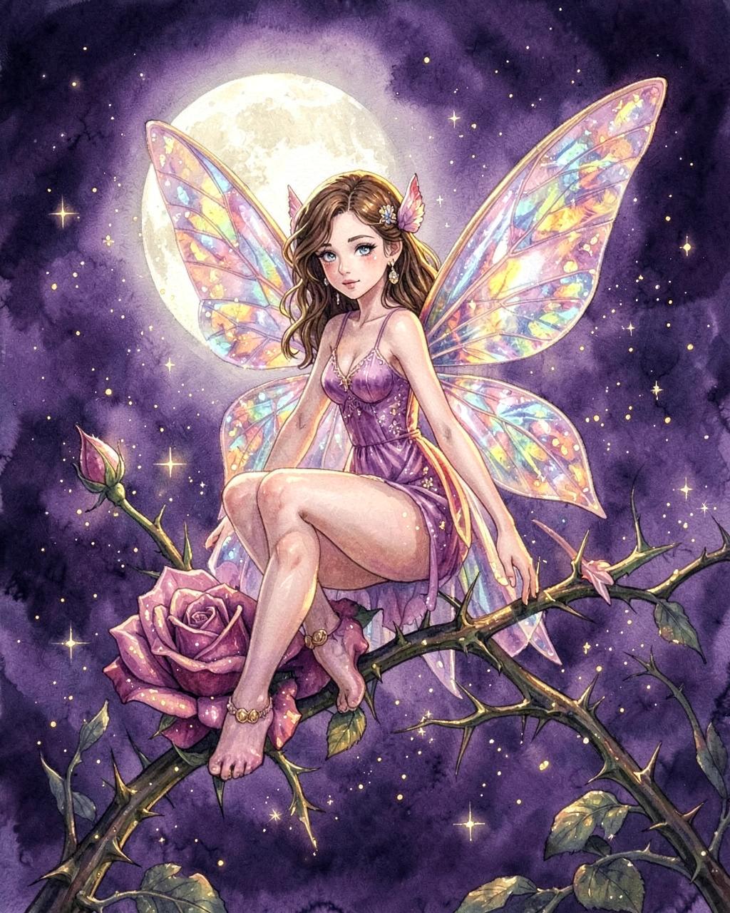 The Thorn Fairy — Wall Art — Fairies & Fantasy by KT Starling