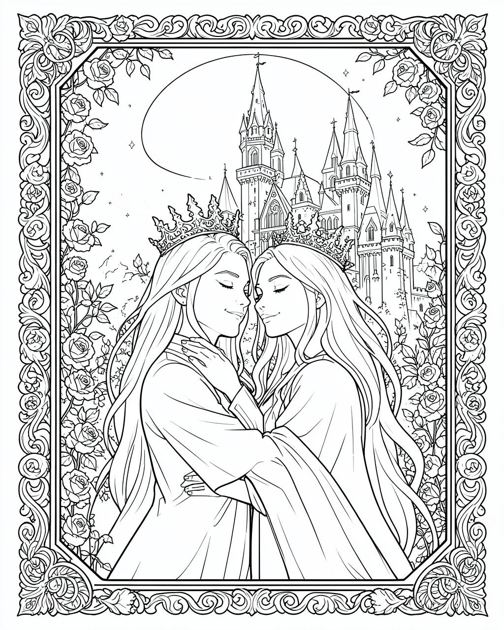 Kingdoms of Thorn — Colouring Books by KT Starling